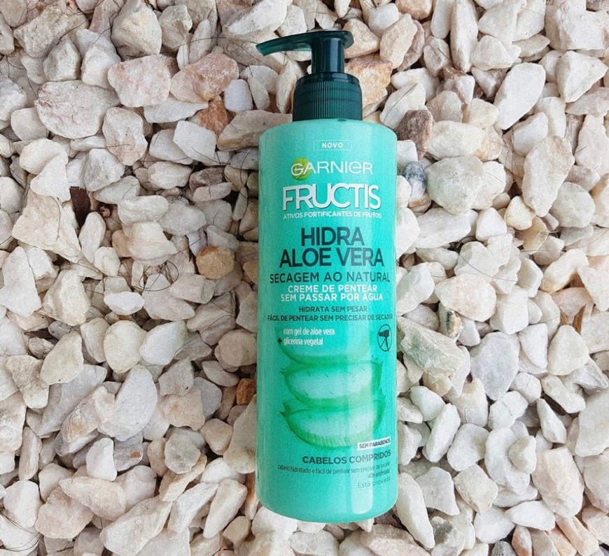 Beauty GARNIER Fructis Aloe Secado al Aire Tratamiento Capilar Pelo Normal, Largo, pack