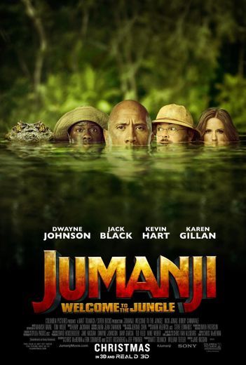 Película Jumanji: Bienvenidos a la jungla