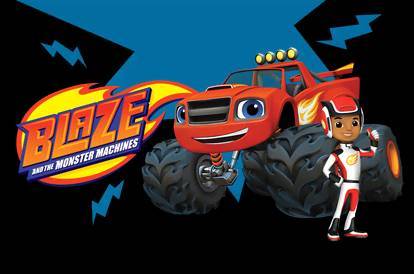 Series Blaze a as Monster Machines