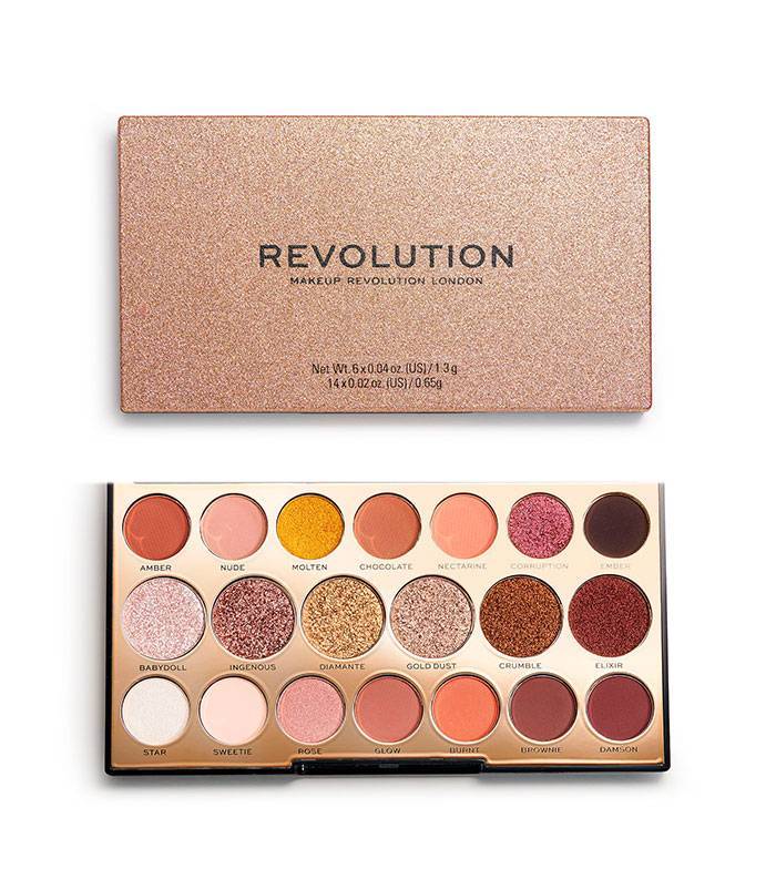 Fashion Paleta sombras Makeup Revolution 