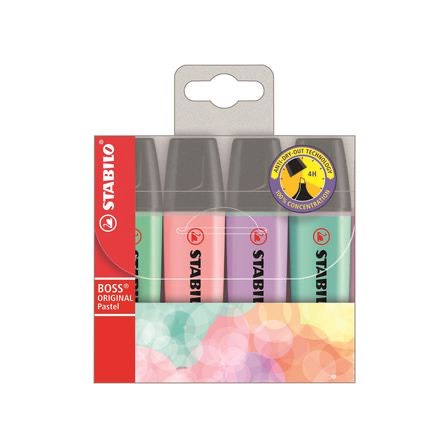 Marcadores pastel
