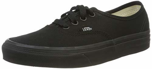Social Vans Authentic, Zapatillas de Tela Unisex, Negro