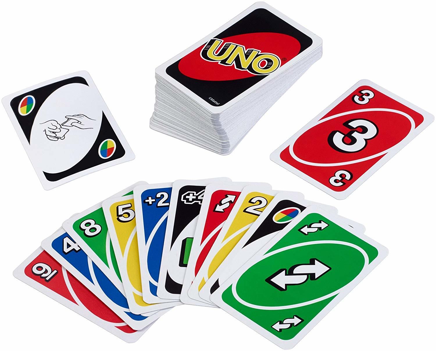 Producto Mattel Games UNO classic, juego de cartas