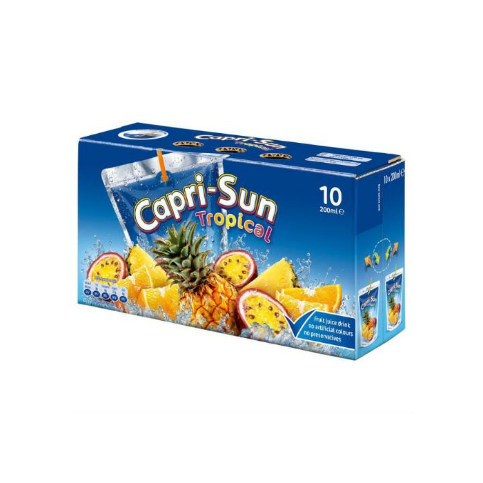 Products Capri Sun Tropical Juice Drink 10 x 200ml