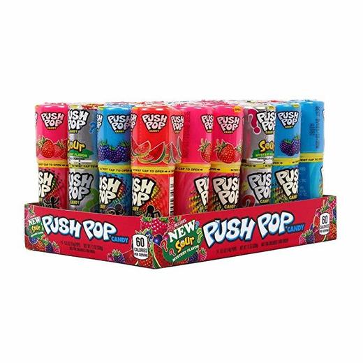 SCS Push Pop Assorted Flavors