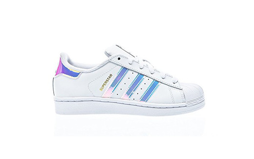 adidas Superstar J, Zapatillas Unisex Niños, Blanco