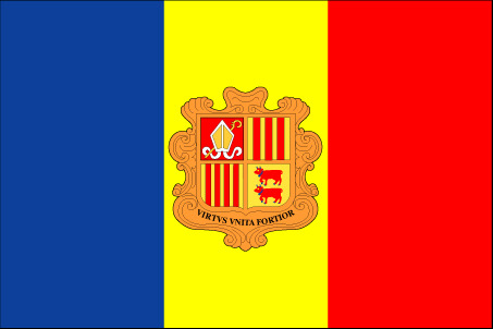 Moda Bandeira de Andorra