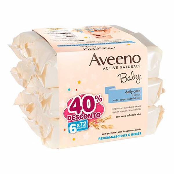 Product 
Aveeno Baby toalhita de limpeza pack promocional