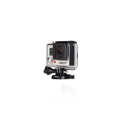 GoPro HERO 3+ Silver Edition - Videocámara deportiva de 10 Mp