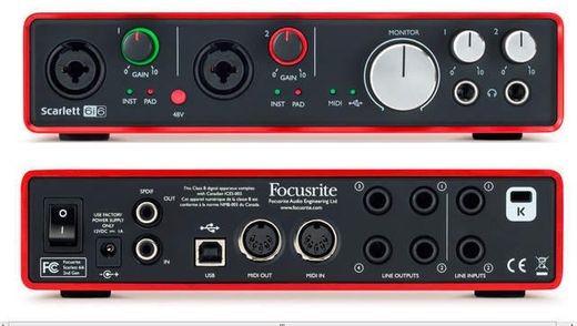 Focusrite 6i6 2Gen