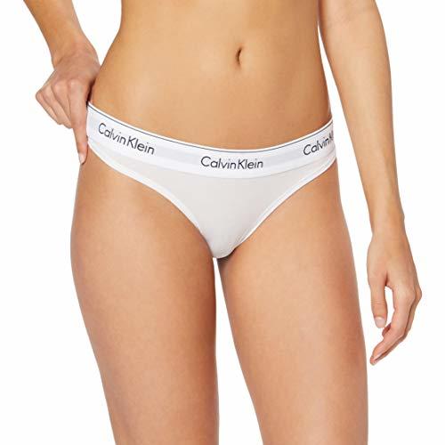 Fashion Calvin Klein Underwear, Braguitas para Mujer, Blanco