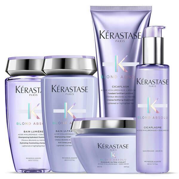 Moda Gama completa kerastase para loiras