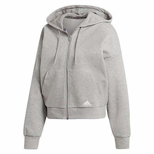 adidas Womens Must Haves Doubleknit Hoodie Sudadera con Capucha