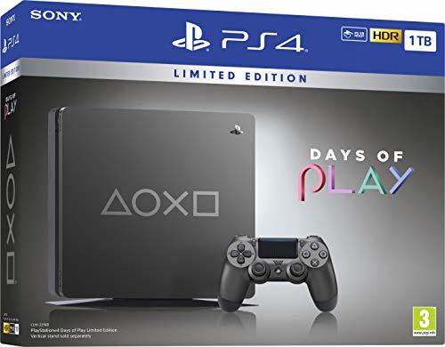 Place Days of Play Limited Edition Steel Black 1TB PS4