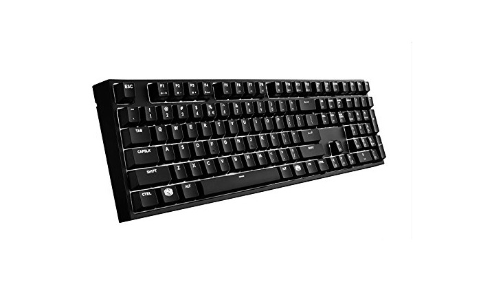 Products Cooler Master CM masterkeys Pro L Teclado mecánico White LED MX Red