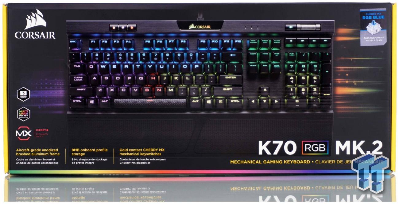 Producto CORSAIR K70 RGB MK.2 CHERRY® MX

