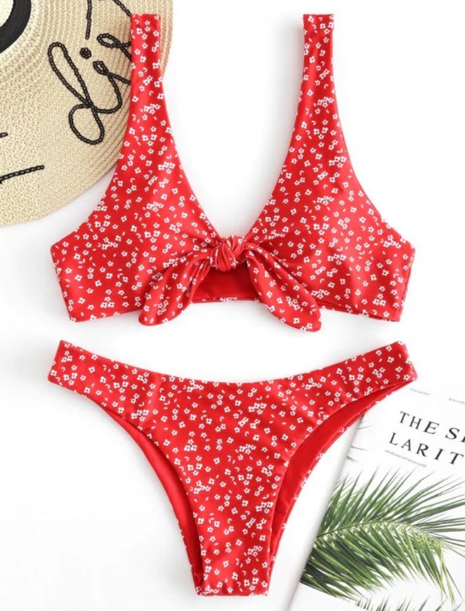 Fashion flower knot bikini zaful