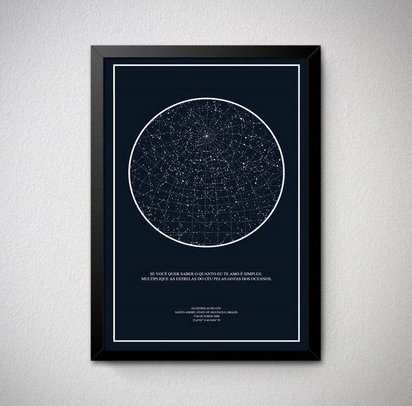 Producto Quadro das estrelas