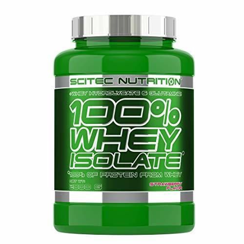 Scitec Nutrition 100% Whey Isolate Suplemento Nutricional de Proteinas con Sabor de