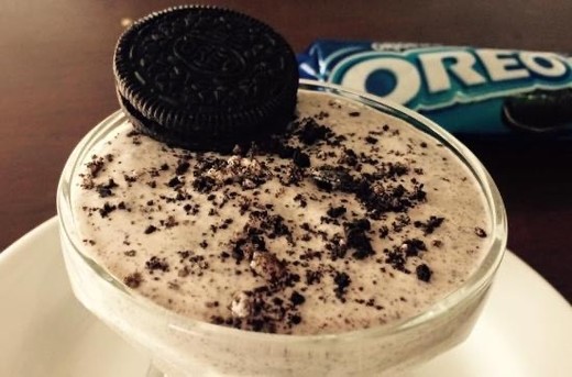 Mousse de oreo