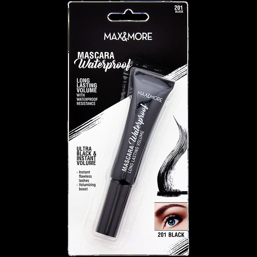 Moda mascara Max & More Résistant à l'eau 