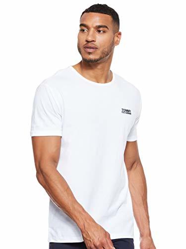 Fashion Tommy Hilfiger Modern Jaspe Camiseta, Blanco