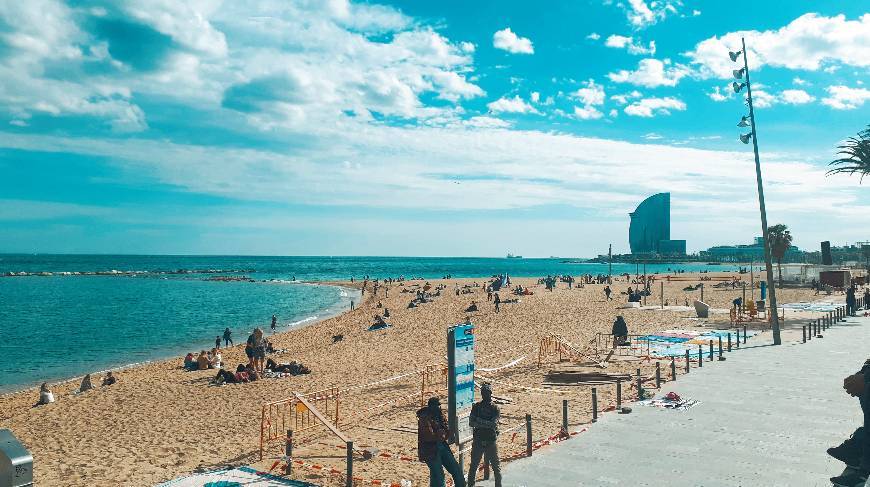 Place Playa de la Barceloneta