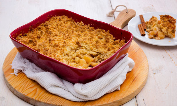 Crumble de maça