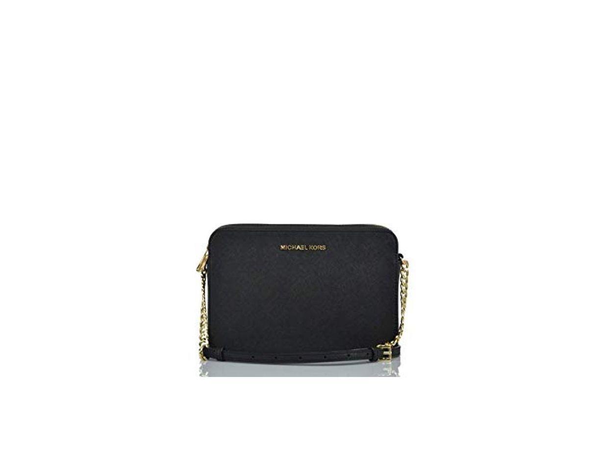 Social Michael Kors Jet Set Grande East West Crossbody Black Saffiano