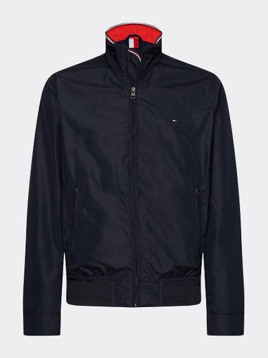 STAND-UP COLLAR BOMBER JACKET

