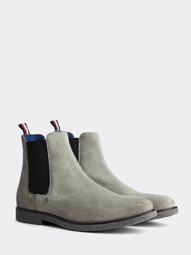 Botas Suede Cinza