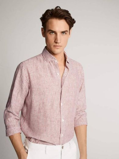 CAMISA FULL LINHO MASSIMO DUTI