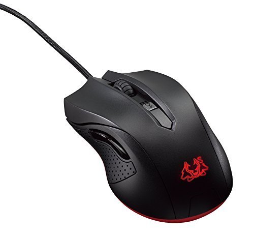 Social Asus Cerberus - Ratón gaming óptico con botón DPI de 4 niveles