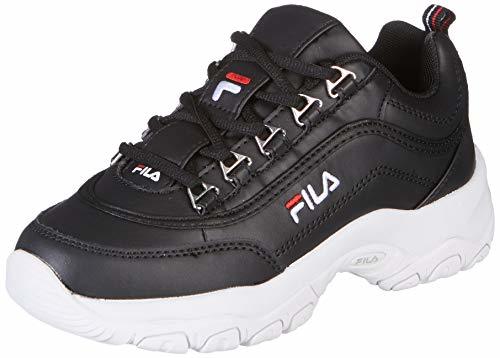 Moda FILA Zapatos Mujer Zapatillas Bajas 1010560.25Y Strada Low WMN Talla 38 Negro