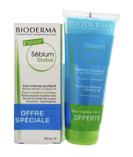 Moda Sébium Bioderma Global + Gel Moussant