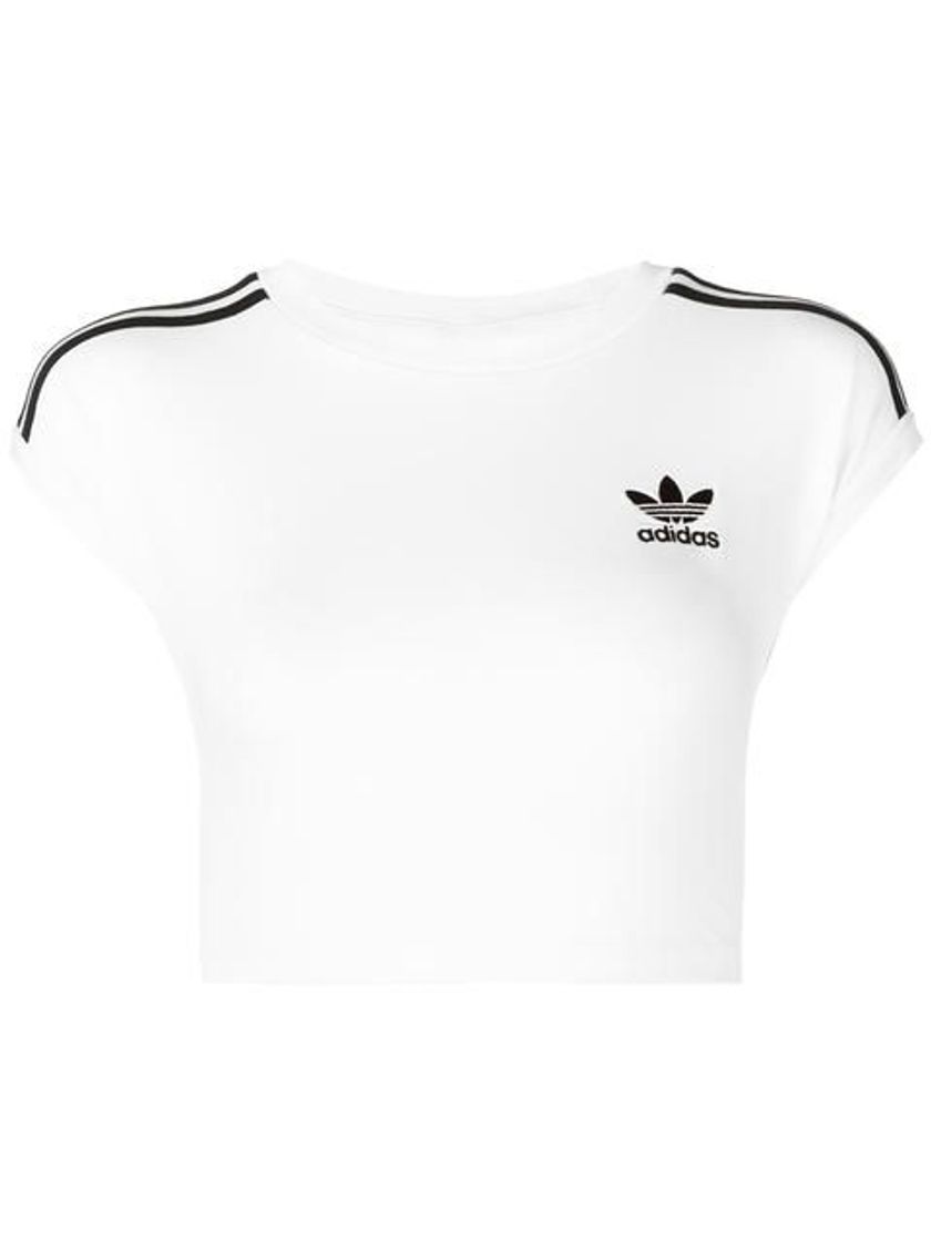 Place Adidas Crop Tank Camiseta, Mujer, 48, Blanco