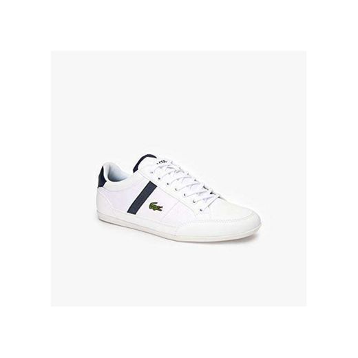 Lacoste Angha 418 - Zapatillas Deportivas para Hombre, Color Blanco, Blanco