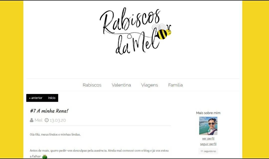 Social #7 A minha Rena