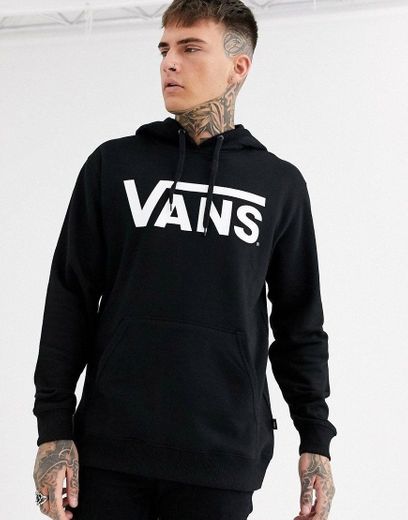 Vans Herren Classic Zip Hoodie Kapuzenpullover, Schwarz