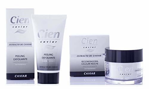 Belleza Set de Peeling Exfoliante con Extracto de Caviar de 75 ml y