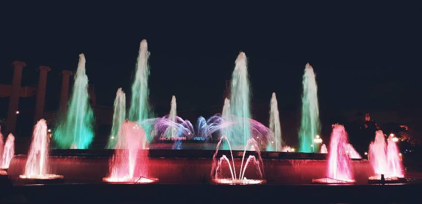 Lugar Fuente Mágica de Montjuïc