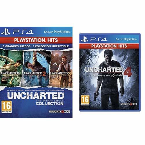 Producto Uncharted Collection Hits - Versión 17 & El Desenlace Del Ladrón Hits