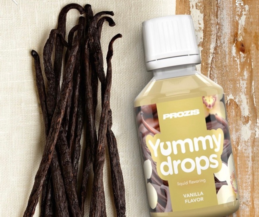 Producto Yummy Drops sabor baunilha 