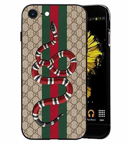 Toxdi GG Logo iPhone 7/8 Plus Funda, Carcasa Silicona Protector Anti-Choque Ultra-Delgado