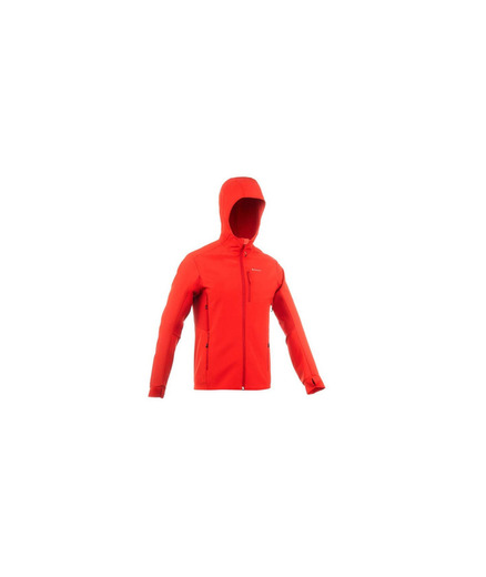 CASACO DE TREKKING FORCLAZ SOFTSHELL WINDWARM 500