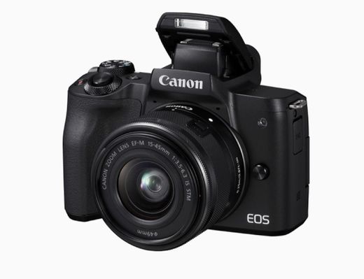 Canon M50 EOS Kit com objectiva EF-M 15-45mm