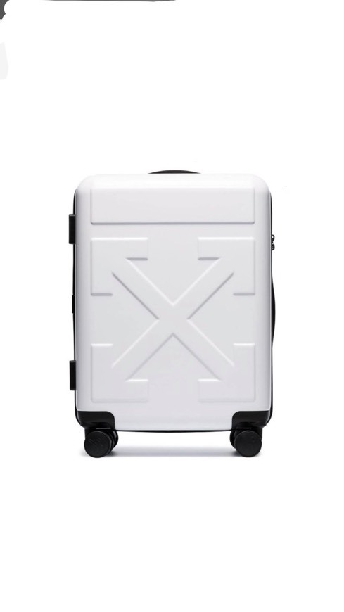 Moda off-white luggage 