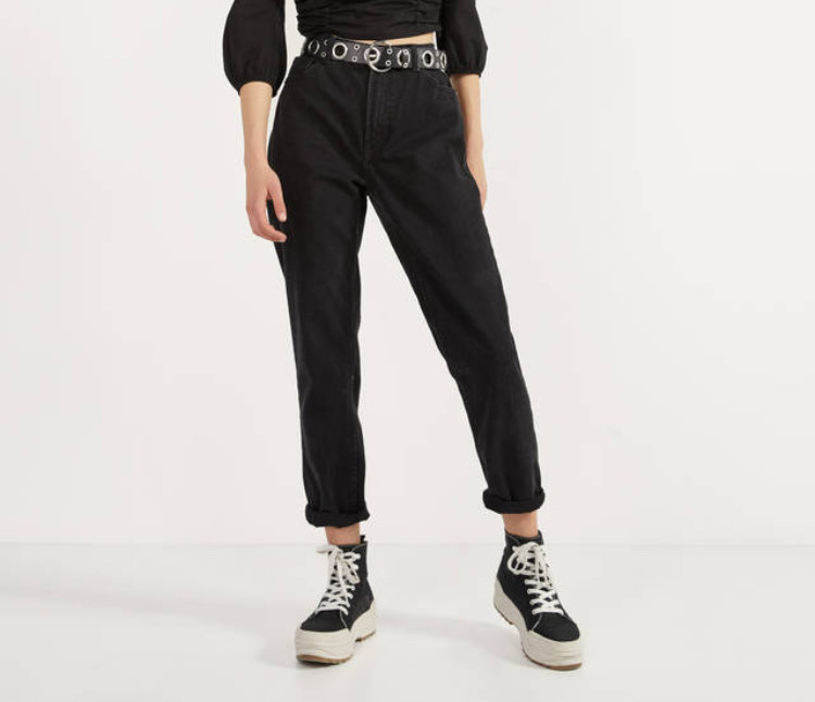 Jeans Mom Fit High Waist