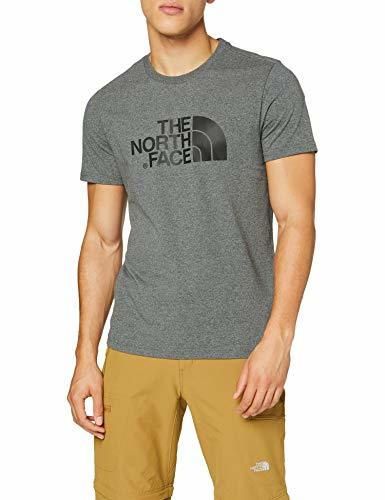 The North Face S/S Easy H Camiseta de Manga Corta, Hombre, Gris