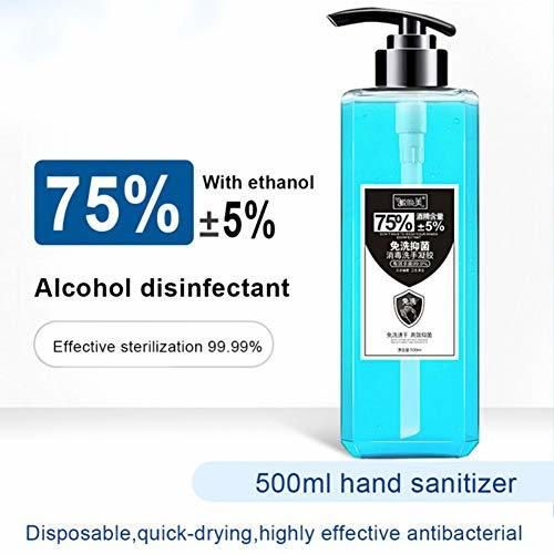 Greatlizard jabón líquido para manos Gel de secado rápido 75% alcohol sin